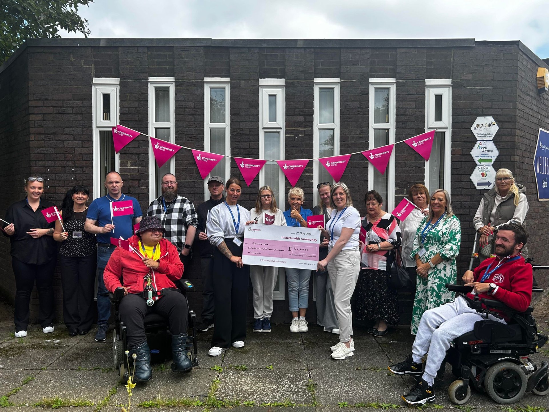 Thank You National Lottery Community Fund & Players