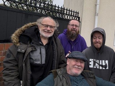 4 Male members of Man Talks