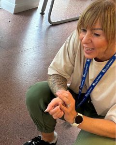 Sarah our Service Development Coordinator at Sunderland Mind