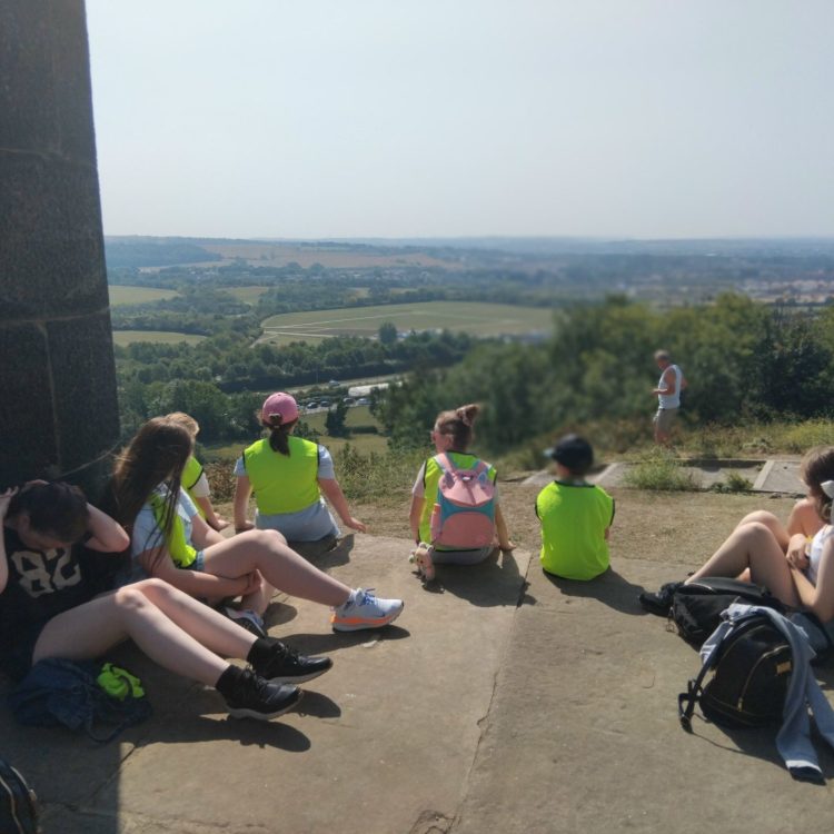 Youth Space trip to Penshaw Monument.