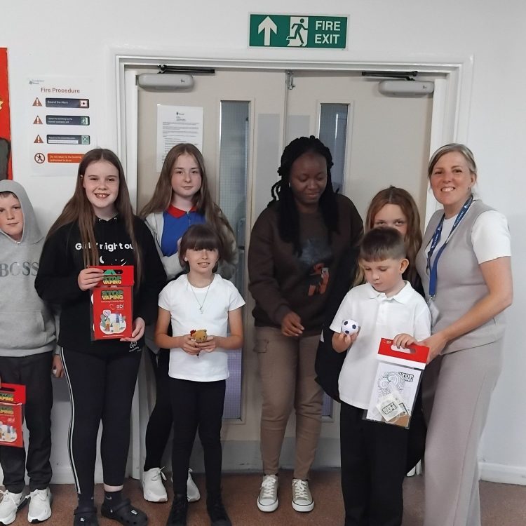 Youth Space with Stop Smoking team