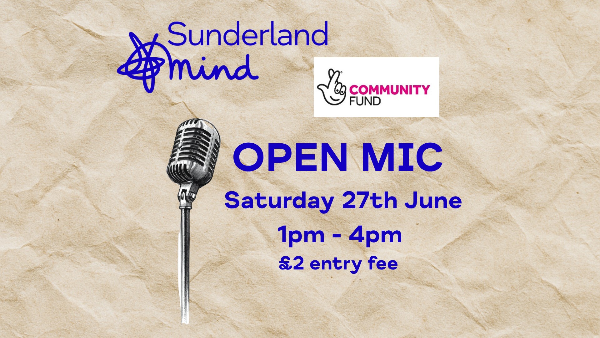 Our Open Mic is Back!